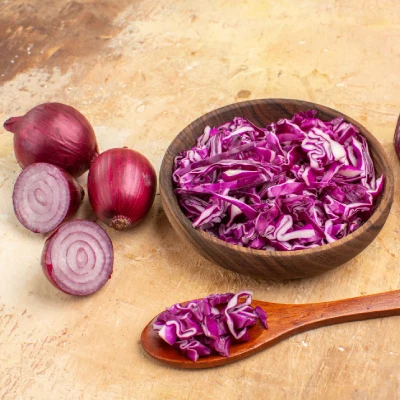 Dehydrated Red Onion Chopped